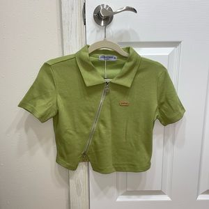 NWT Aelfric Eden cropped shirt size XS